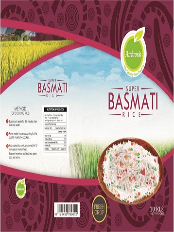 Fresh Food 10KG rice pack