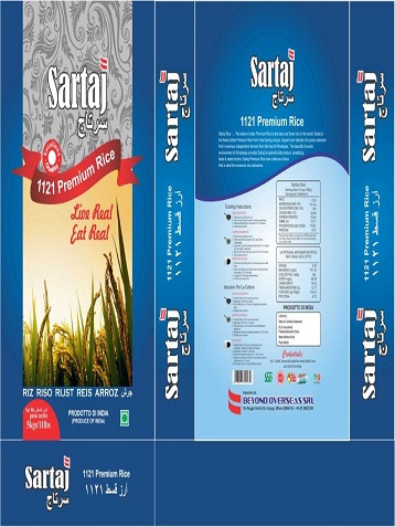 Sartaj 5KG rice pack