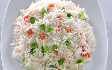 Cooked basmati rice recipe