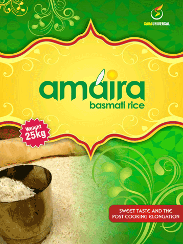 Sara Universal brand packaging