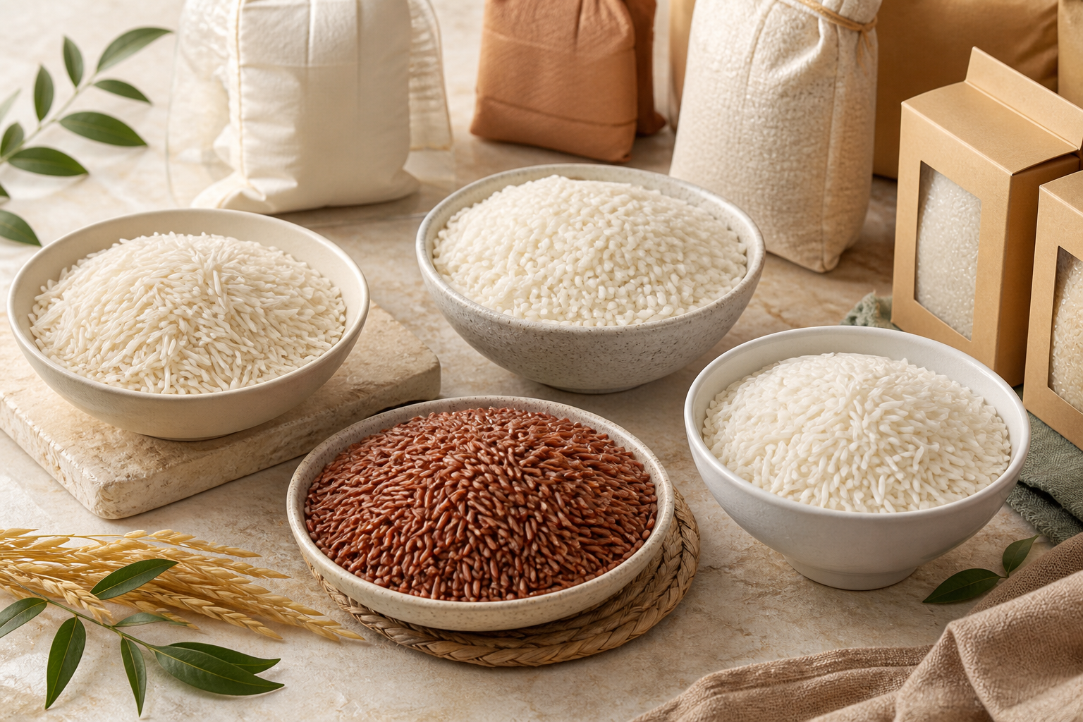 White Indian Rice