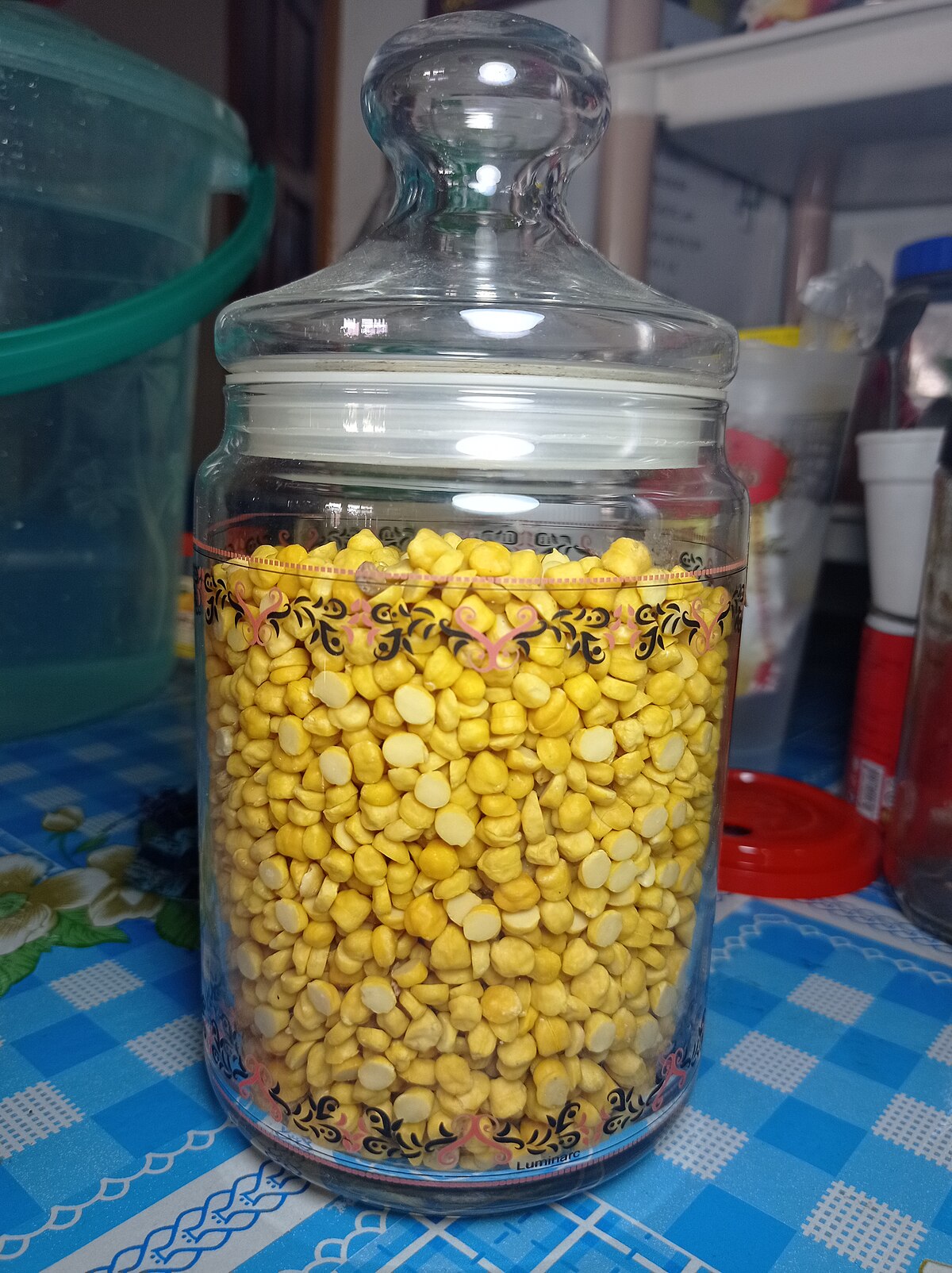 Yellow Matar Dal
