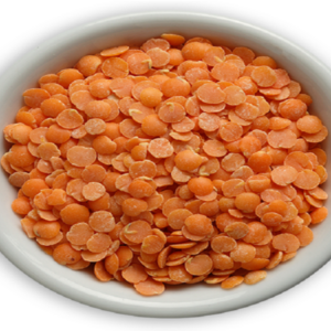 Split red lentils